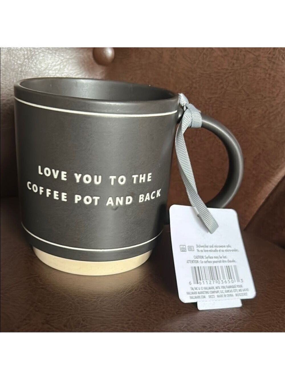 Hallmark Gray Coffee Mug